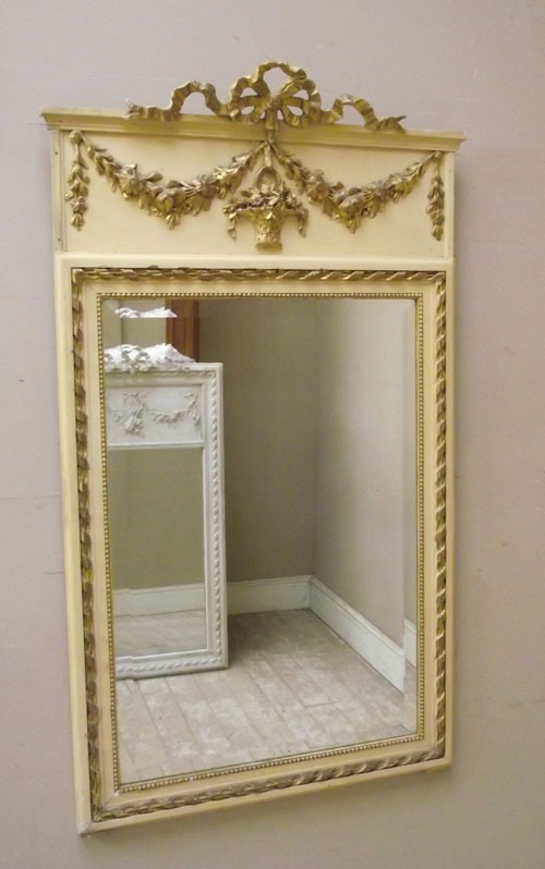 french antique trumeau mirror